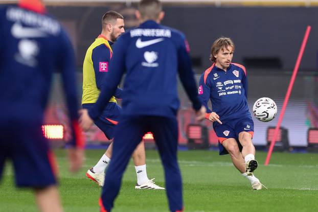 Kairo: Trening hrvatske nogometne reprezentacije