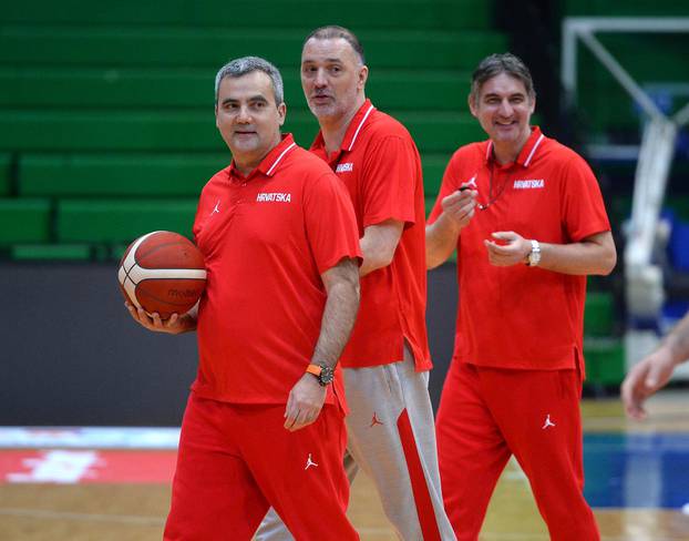 Zagreb: Hrvatski košarkaši pripremaju se za kvalifikacije za Eurobasket