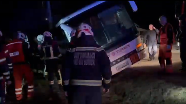 VIDEO Ukrao bus pa ga pijan slupao. Vozača predali u pritvor