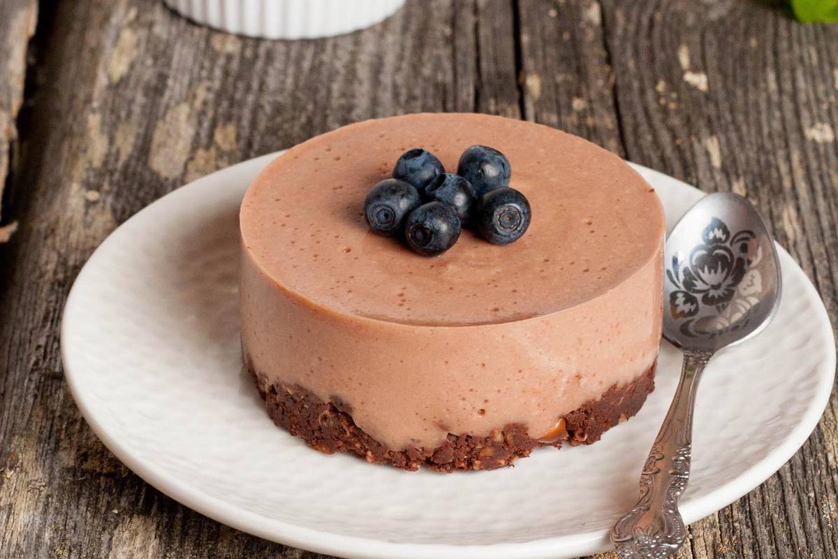 Mini cheesecake od čokolade je desert gotov za samo 15 minuta