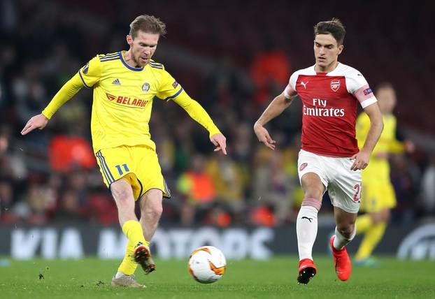 Arsenal v FC BATE Borisov - UEFA Europa League - Round of 32 - Second Leg - Emirates Stadium