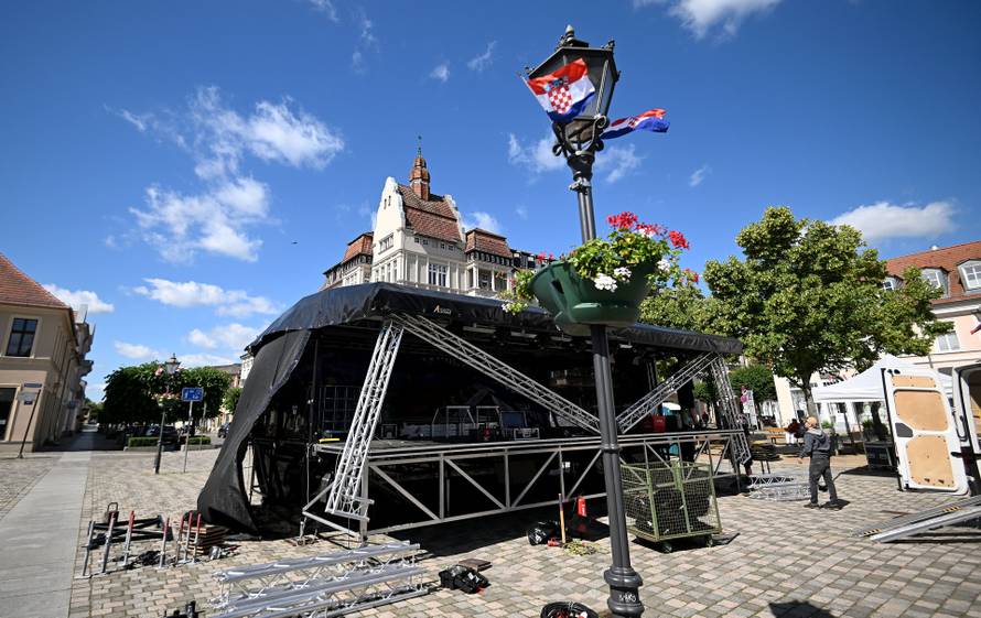 Neuruppin je spreman za dolazak Vatrenih