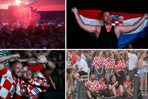 Ludilo među navijačima: U Zagrebu bakljada, puna fan zona na splitskom Zvončacu