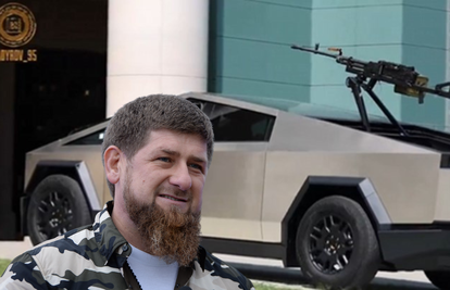 VIDEO Kadirov vozi Muskov Cybertruck. Na njega montirao mitraljez! 'Elone, dođi u Grozni'