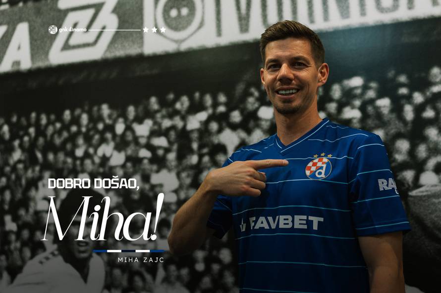 Zajc potpisao za Dinamo: Čast je igrati za ovaj klub, spreman sam preuzeti odgovornost...