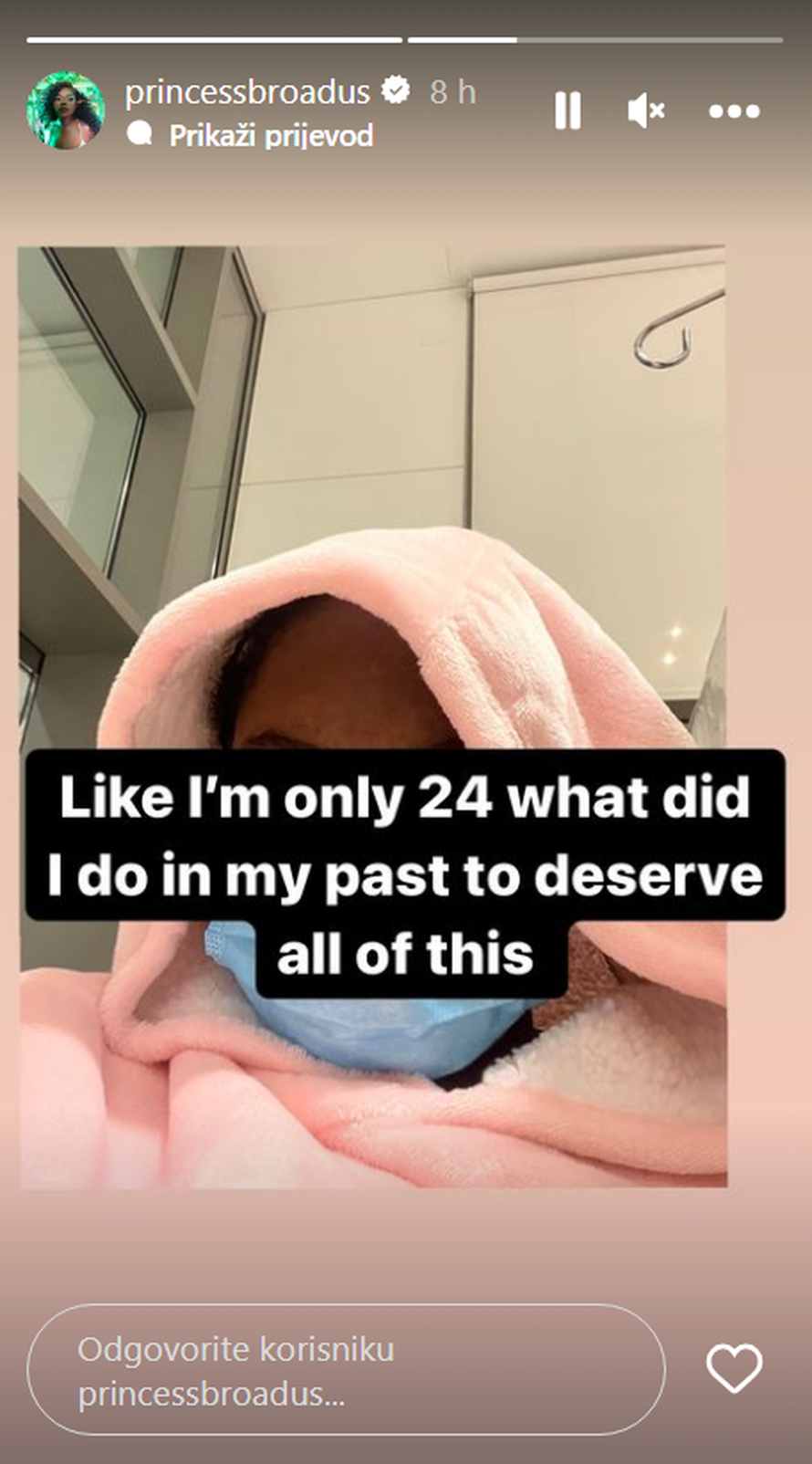 Kći Snoop Dogga (24) doživjela je moždani udar: 'Slomila sam se. Čime sam ovo zaslužila?'