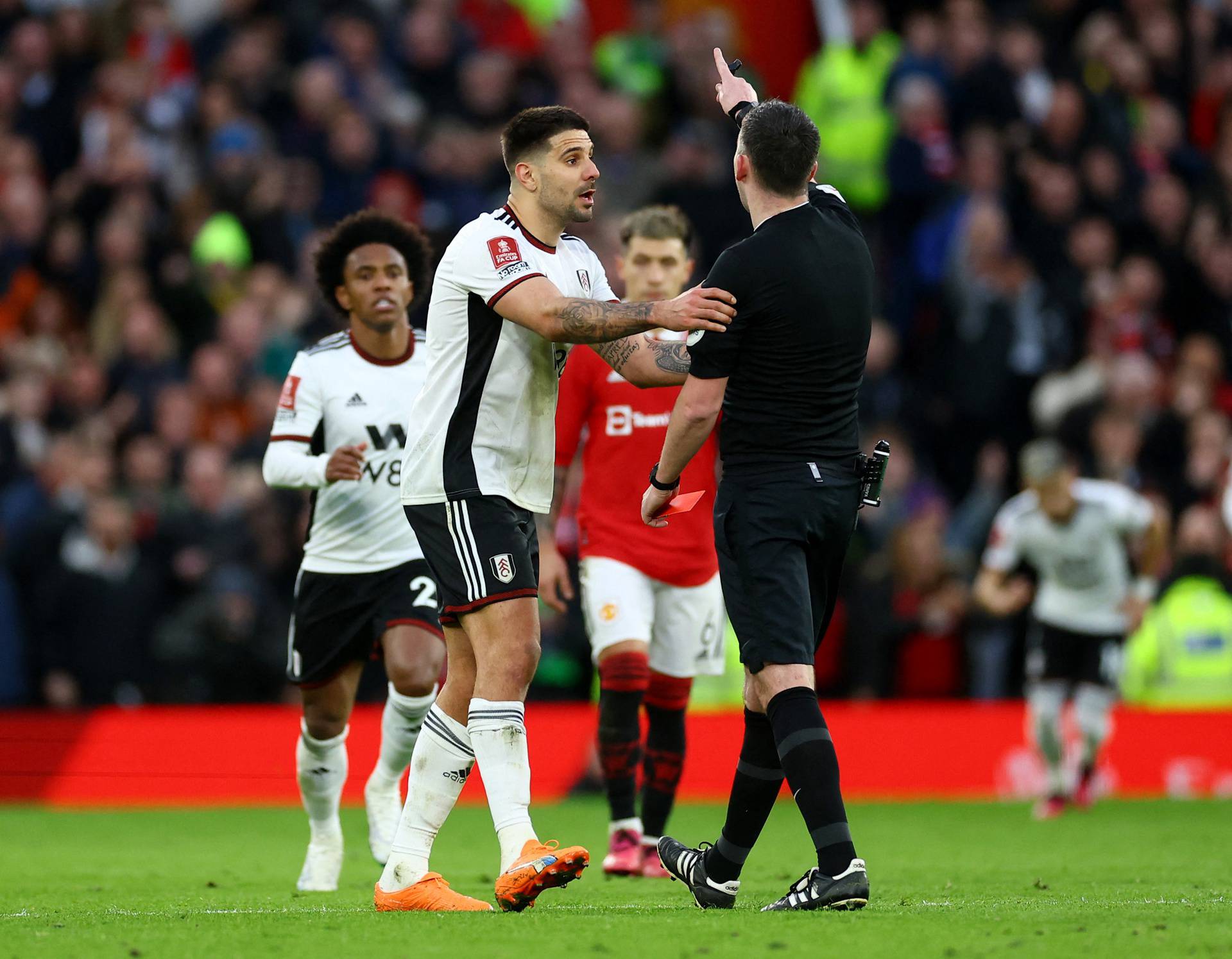 FA Cup - Quarter-Final - Manchester United v Fulham