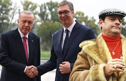 VIDEO Aca s placa! Del Boy Vučić Erdoganu rekao da je švercao tenisice. Ovaj je ostao u šoku