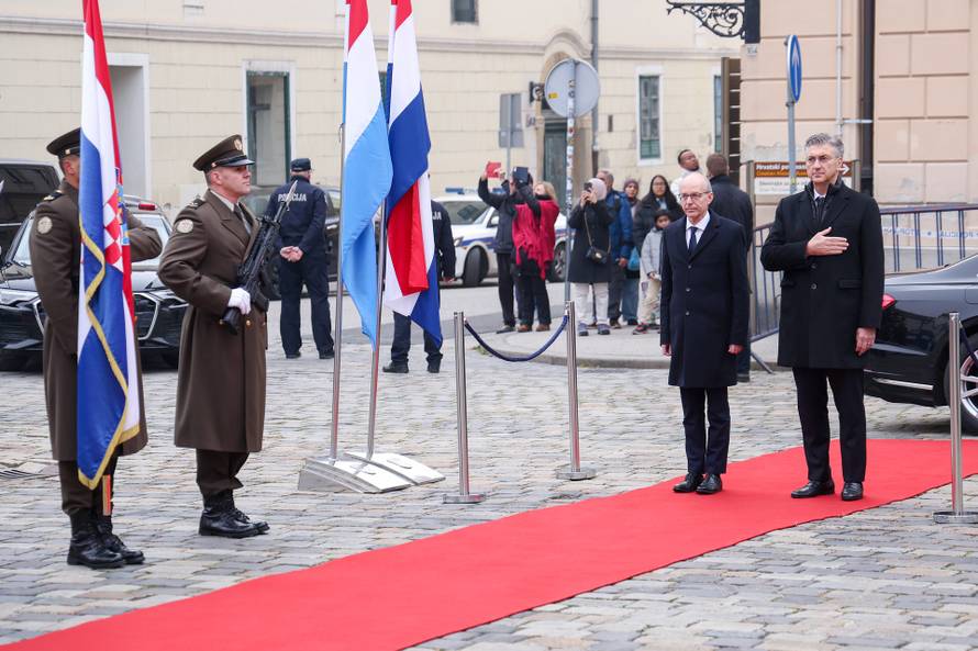 Andrej Plenković sastao se s predsjednikom Vlade Velikog Vojvodstva Luksemburga Lucom Friedenom