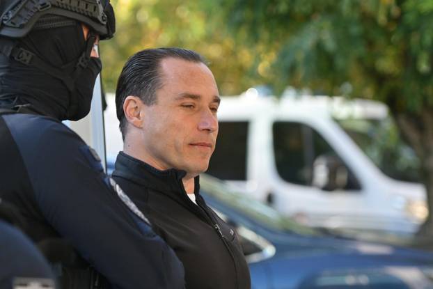 Varaždin: Srđan Mlađan stigao na sud