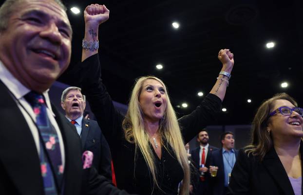 2024 U.S. Presidential Election Night, at Palm Beach County Convention Center, in West Palm Beach, Florida