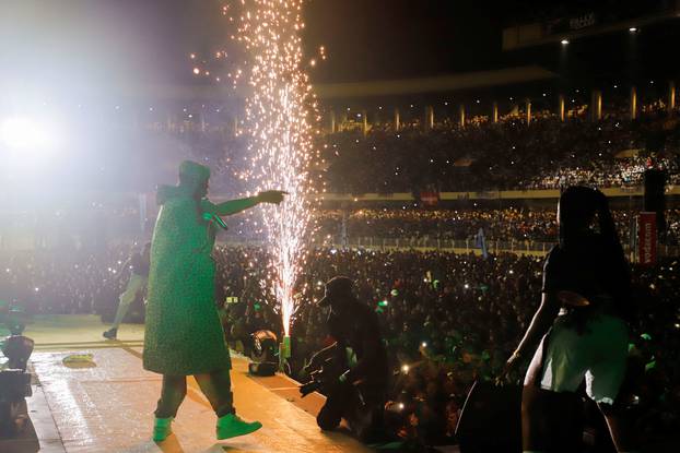 Overcrowded stadium crush kills 11 people in Congolese capital