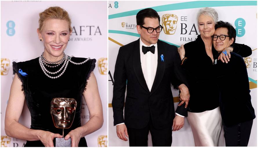 Zvijezde nosile plave vrpce na dodjeli 'BAFTA', a evo i zašto