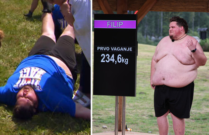 Filip je u 'Životu na vagi' ušao s 234,6 kg, evo koliko je izgubio u prvom tjednu natjecanja