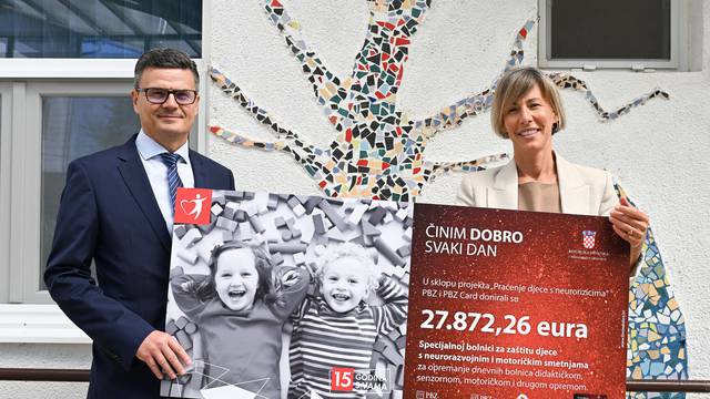 PBZ Grupa donirala gotovo 30.000 eura za opremanje triju dnevnih bolnica