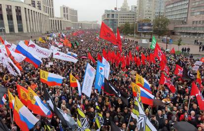 Moskva: Čak 20.000 ljudi traži oslobađanje prosvjednika