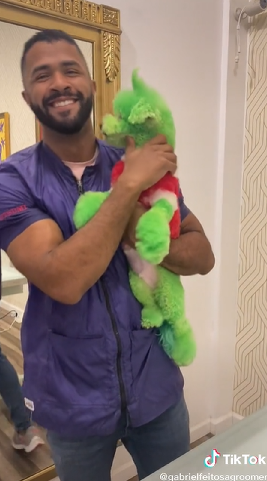 Pas je nakon šišanja - Grinch!