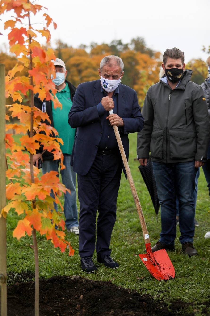 Zagreb: Oko crkve BDM Anđeoske u Dubravi zasađeno je 250 mladih stabala