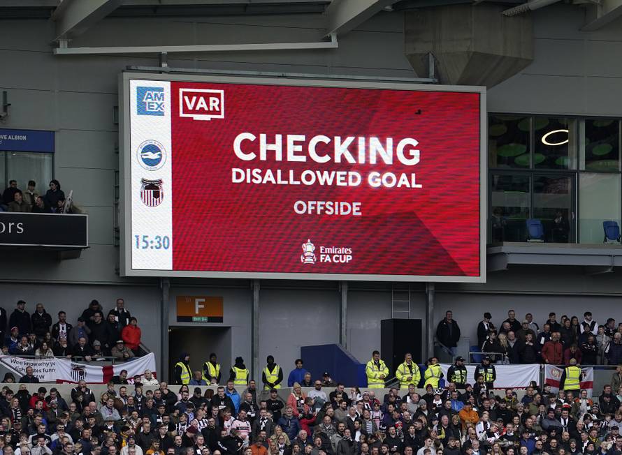 Brighton and Hove Albion v Grimsby Town - Emirates FA Cup - Quarter Final - The AMEX