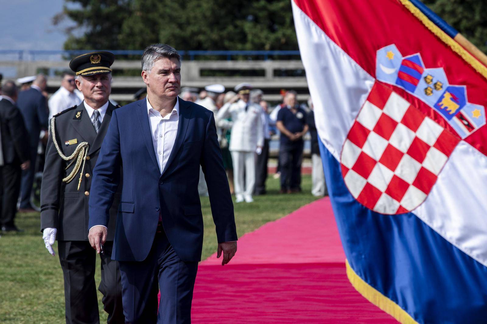 Split: Predsjednik Milanović sudjelovao na 30. obljetnici ustrojavanja HRM