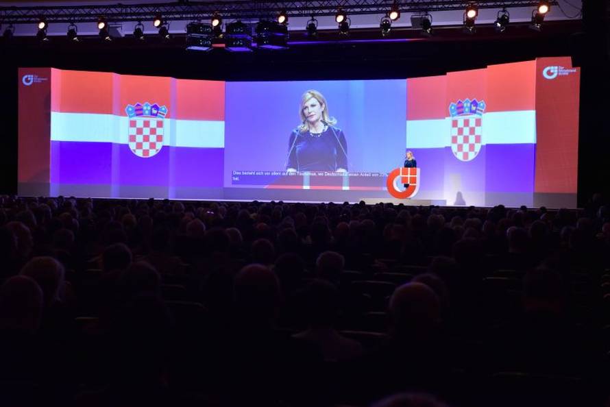 Kolinda otvorila Njemačko-hrvatski gospodarski forum