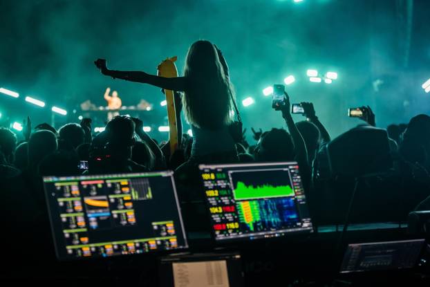 Split - Druga večer Ultra Europe Festivala, DJ Calvin Harris.
