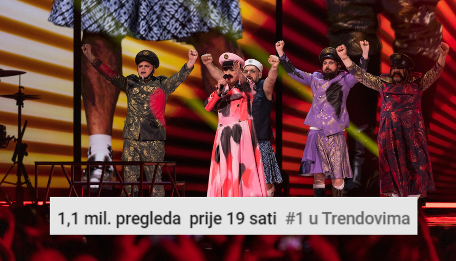 ŠČovječe kakav uspjeh! Nastup Leta 3 na službenom Eurosong kanalu pregledan milijun puta