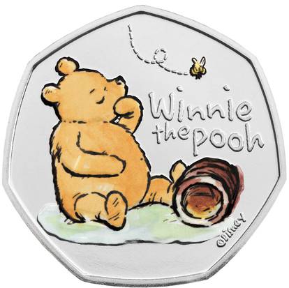 Kovanica s likom Winnie The Pooh