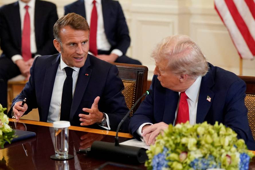 U.S. President Trump meets with Ukrainian President Zelenskiy and European leaders, in Washington, D.C.