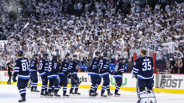 NHL: Stanley Cup Playoffs-Vegas Golden Knights at Winnipeg Jets