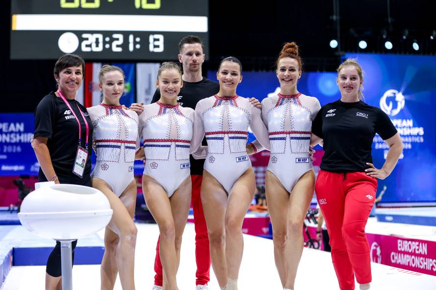 Zagrreb: Media Day hrvatske ženske gimnastičke reprezentacije