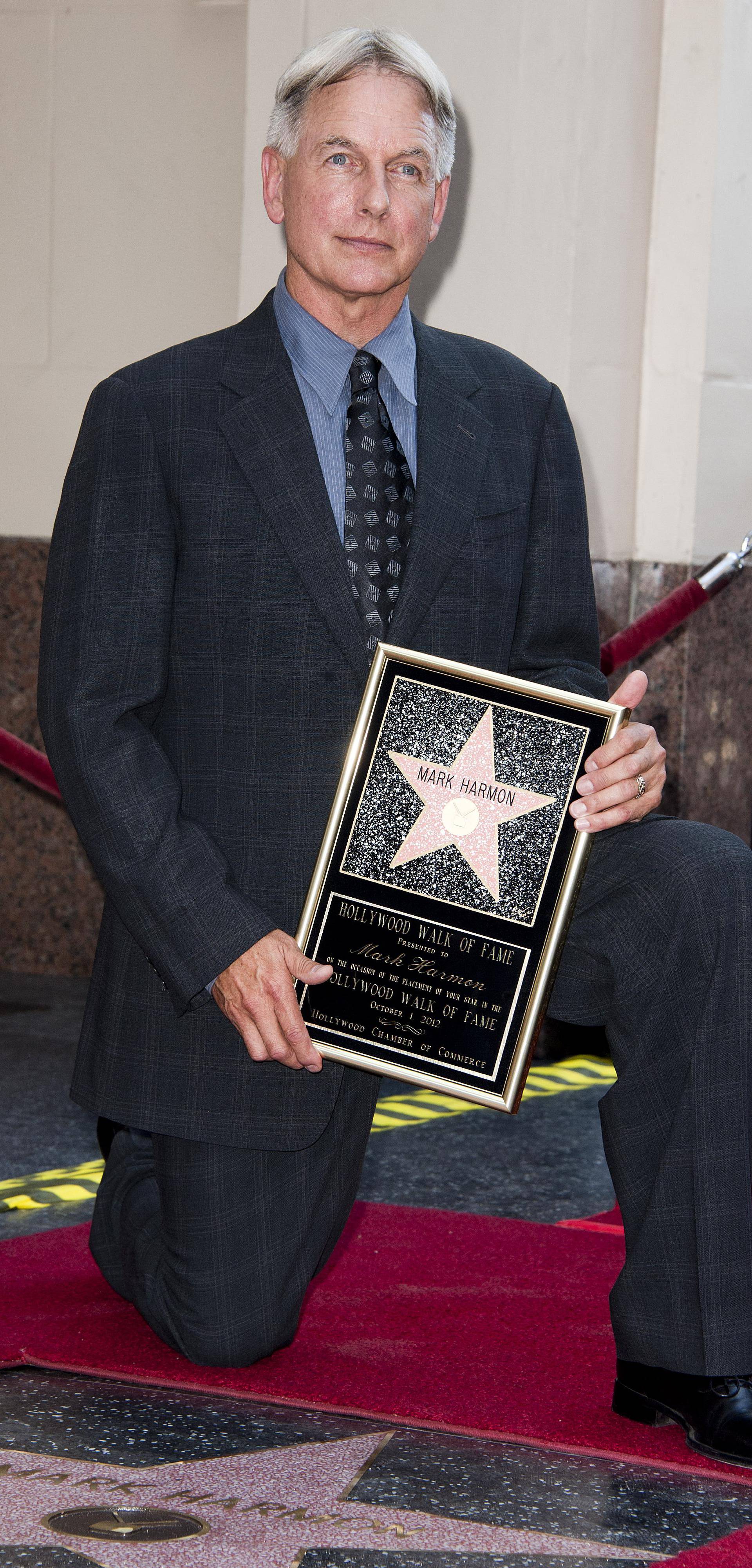 Mark Harmon Honored with a Star on the Hollywood Walk of Fame - By Lionel Hahn