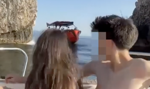 VIDEO Dijelile ih sekunde do tragedije: Gliser umalo pokosio turiste uz dubrovački greben