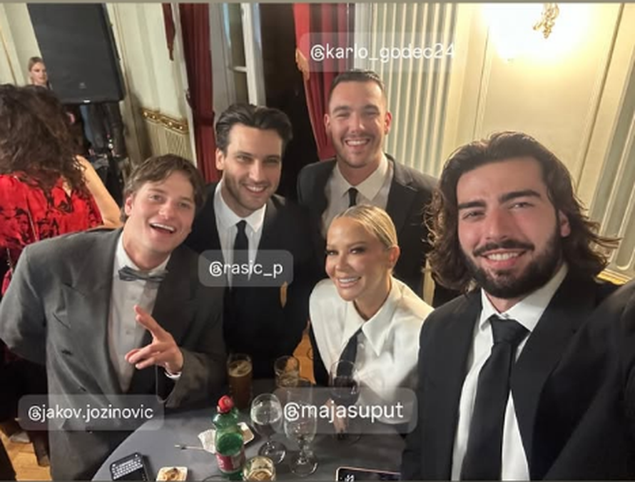 FOTO Šime joj nije dovoljan? Maja Šuput u društvu s čak tri 'Gospodina Savršena'
