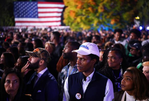 2024 U.S. Presidential Election Night, at Howard University, in Washington
