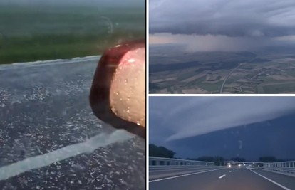VIDEO Jako nevrijeme pogodilo Osijek i okolicu: Ceste su pod vodom, urušio se betonski most