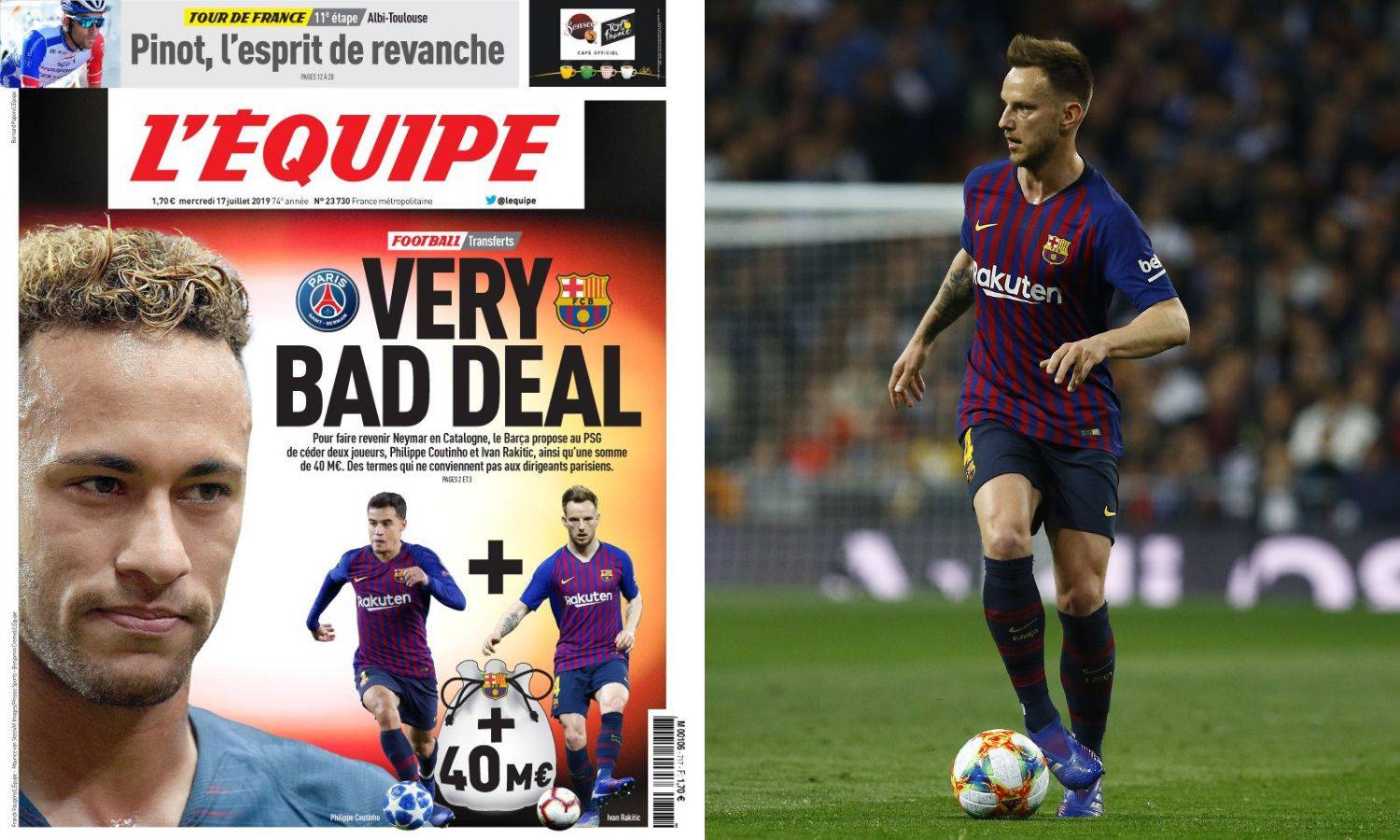 Tuchel: 'Da, Neymar želi otići!' Barcelona je ponudila Rakitića?