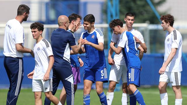 Zagreb: Utakmica prve nogometne lige juniora U19, GNK Dinamo Zagreb - NK Rudeš