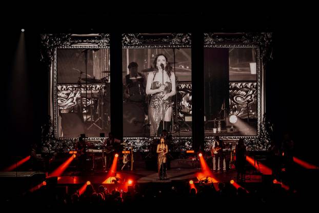 FOTO Severina u izazovnom izdanju oduševila obožavatelje na trosatnom spektaklu u Sisku
