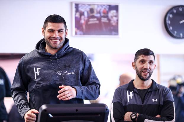 Zagreb: Otvoreni trening Filipa Hrgovića pred subotnju borbu protiv Ytalo Perea