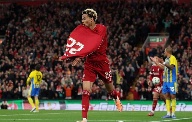 Carabao Cup - Third Round - Liverpool v Southampton