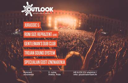 Poznati izvođači na koncertu otvorenja Outlook festivala!