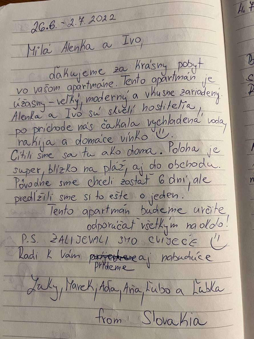 Najljepša kartolina Dalmacije: 'Nećete vjerovati što su mi ovi Poljaci ostavili u apartmanu...'