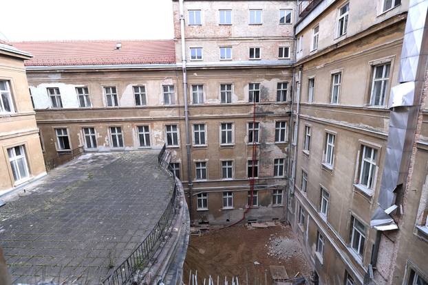 Zagreb: Gordan Jandroković obišao zgradu Hrvatskog sabora koja se obnavlja