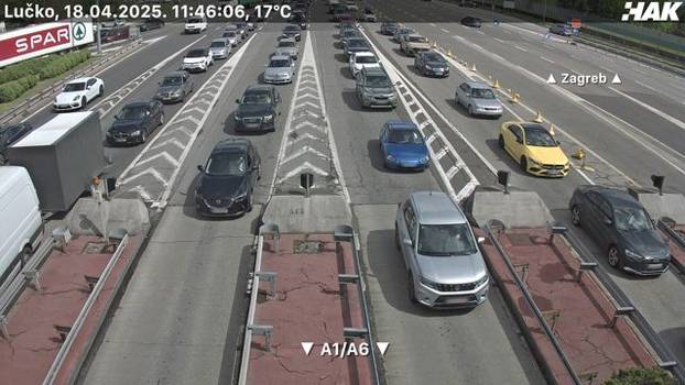 FOTO Nesreća na autocesti A1 i kolone: Pogledajte gužve na graničnim prijelazima i cestama