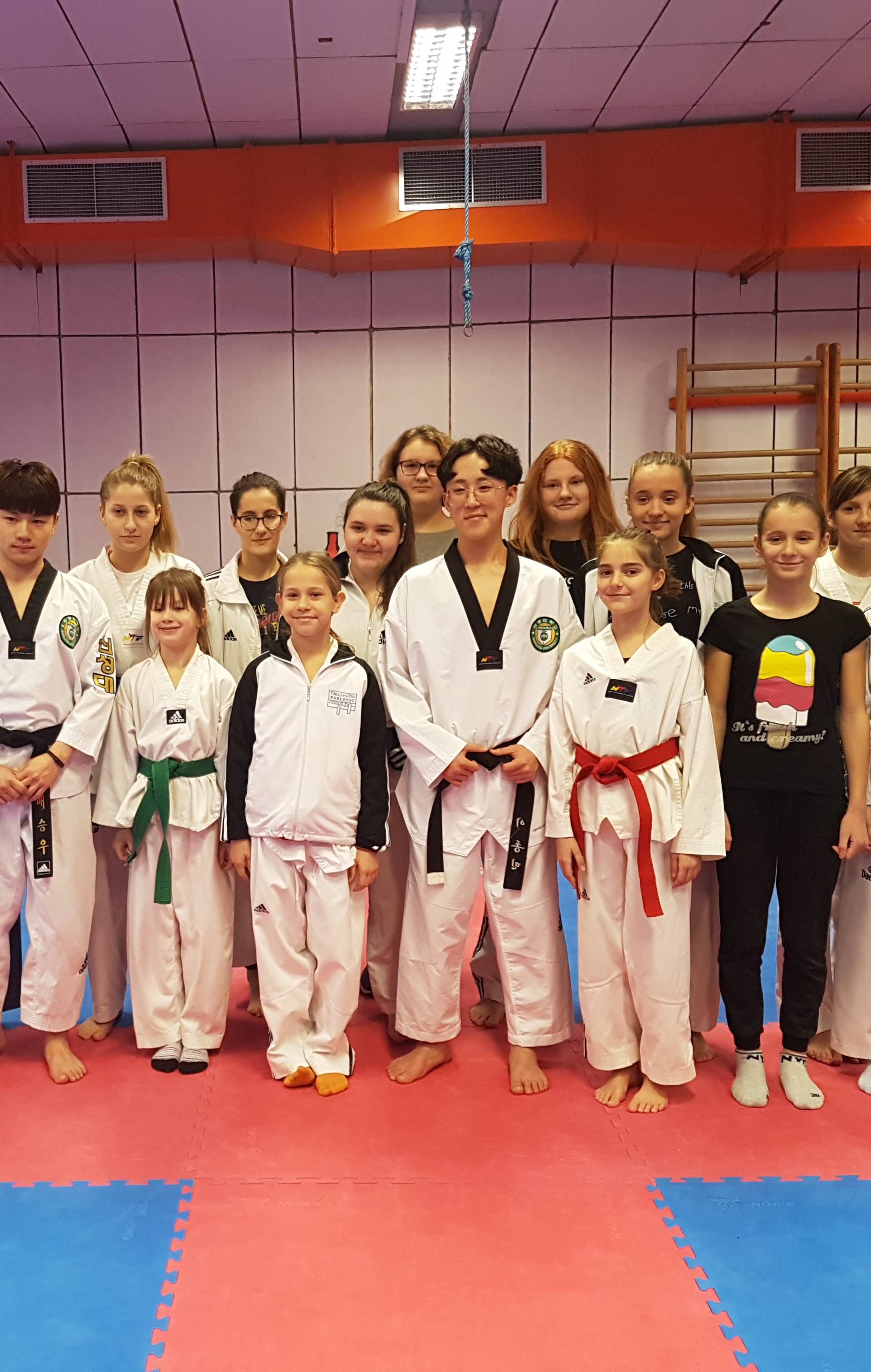 Korejski studenti taekwondoa dva mjeseca podučavali Hrvate