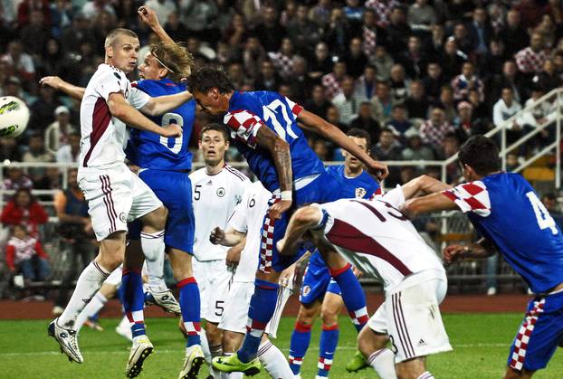 Rijeka: Kvalifikacije za Euro 2012., skupina F, Hrvatska - Latvija