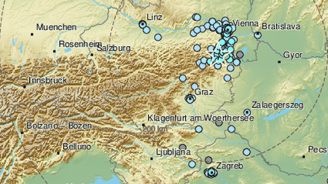 Treslo se u Austriji: Potres od 4,9 po Richteru blizu Beča
