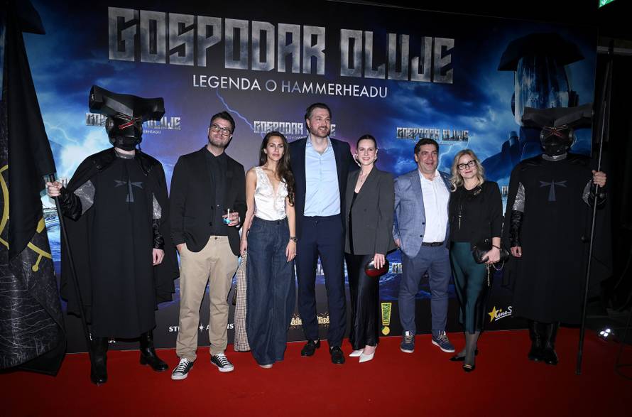 Zagreb: Premijera filma, Gospodar oluje, legenda o Hammerheadu