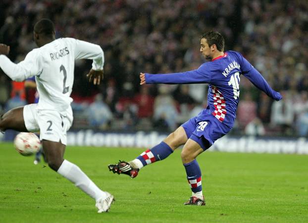 ARHIVA - 21.11.2007. Hrvatska nogometna reprezentacija na Wembleyju pobijedila Englesku 3-2